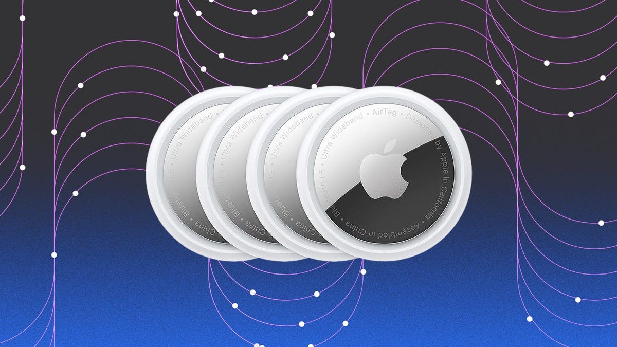 Save $20 on an Apple AirTag 4-pack for Black Friday