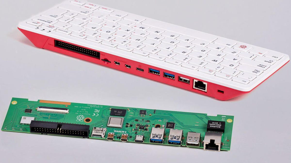 Raspberry Pi 400: Its designer reveals more about the faster Pi 4 in the  $70 PC's keyboard