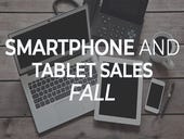 Smartphone and tablet sales fall