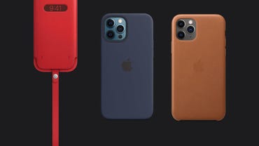 Apple Leather and Silicone cases