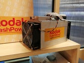 Kodak bitcoin miner on display at CES 2018