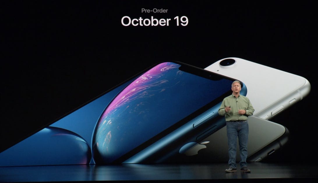 iPhone XR pre-order availability