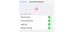 Limit what Face ID/Touch ID can do
