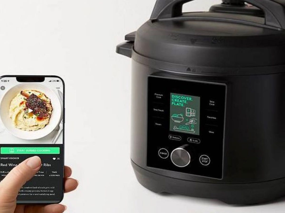 CHEF iQ Smart Electric Pressure Cooker with WiFi and Built-in