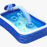 Hamdol Inflatable Swimming Pool with Sprinkler on white background