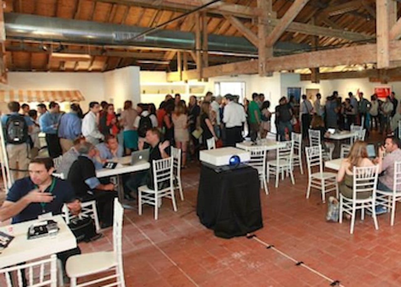 The Microsoft Ventures Marketplace event at DLD Tel Aviv (Photo: Courtesy Microsoft)