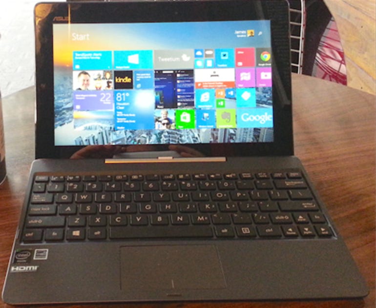 Asus Transformer Book T100 front 2
