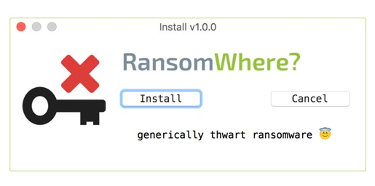​RansomWhere? ransomware blocker for Mac