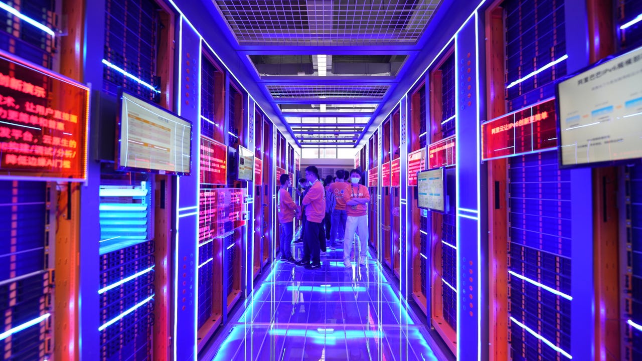 Alibaba Cloud booth