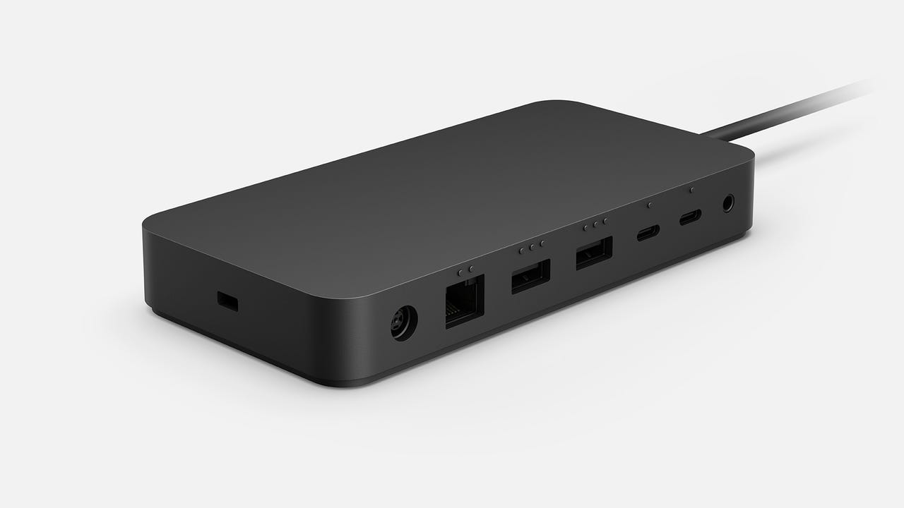 Microsoft's $300 Thunderbolt 4 dock is low-key a dream MacBook Air