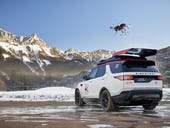 Red Cross launches drones off Land Rover SUVs for disaster relief