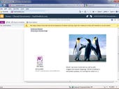 Office 2010 OneNote Web App: SharePoint style
