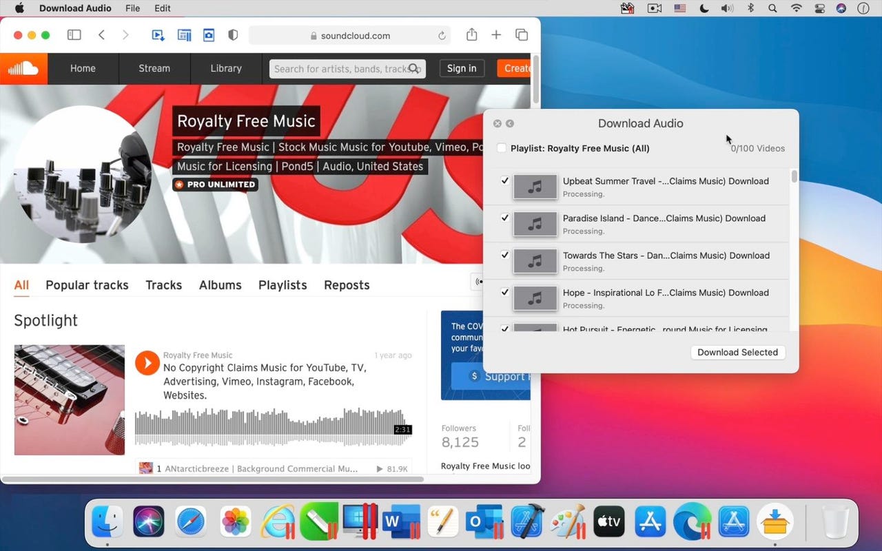 Parallels Toolbox for Mac: Download Audio