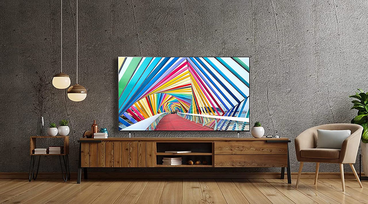 75-inch QNED LG TV