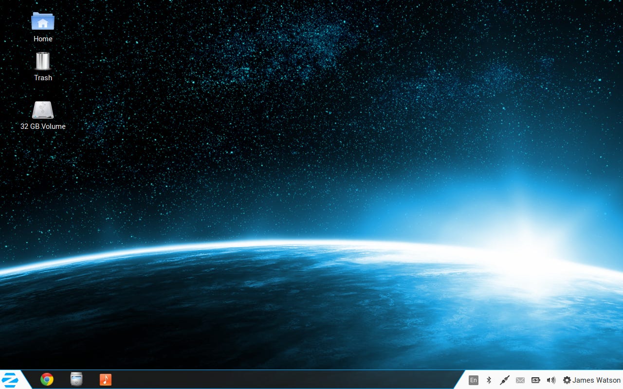 Zorin OS desktop 
