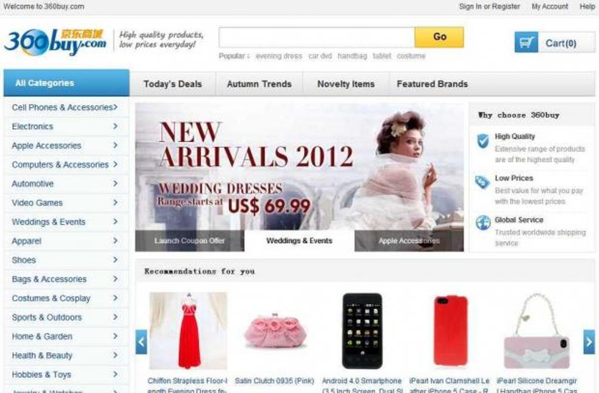 360buy Online Shopping Mall- Electronics, Apparel, Jewelry, Books & more - Worldwide Shipping