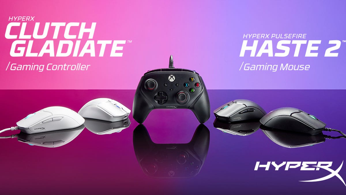 HyperX’s CES 2023 lineup includes Haste 2 mice, Clutch Gladiate Xbox controller