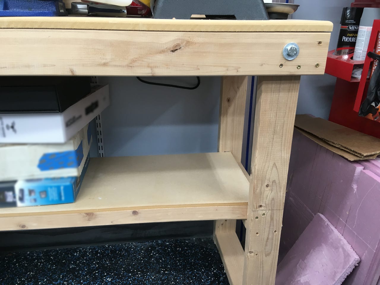 My first big CNC project: An organizer rack for parts