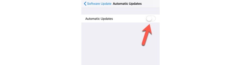 iOS 12 automatic update