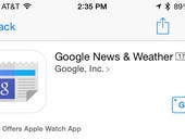Here comes Google: News & Weather now works on Apple Watch