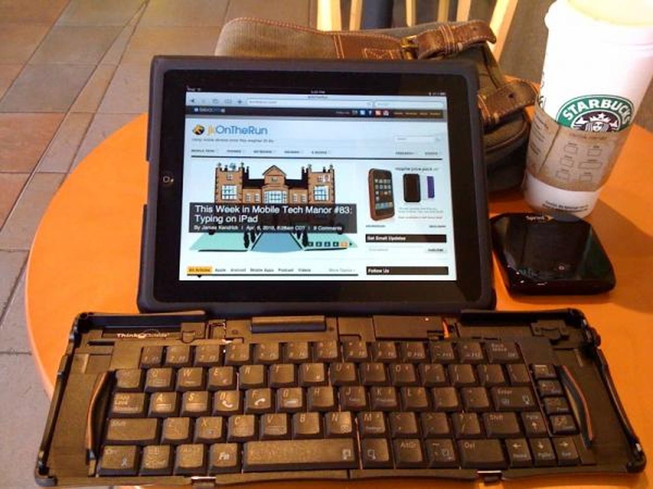 Blogging iPad Keyboard