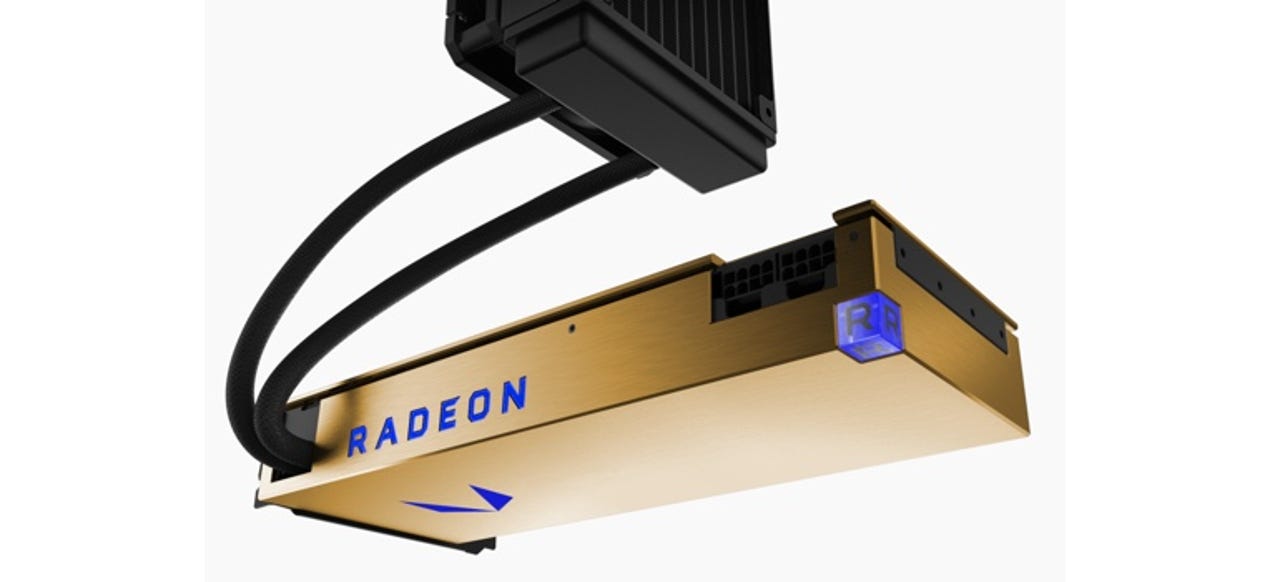 Water-cooled AMD Radeon Vega Frontier