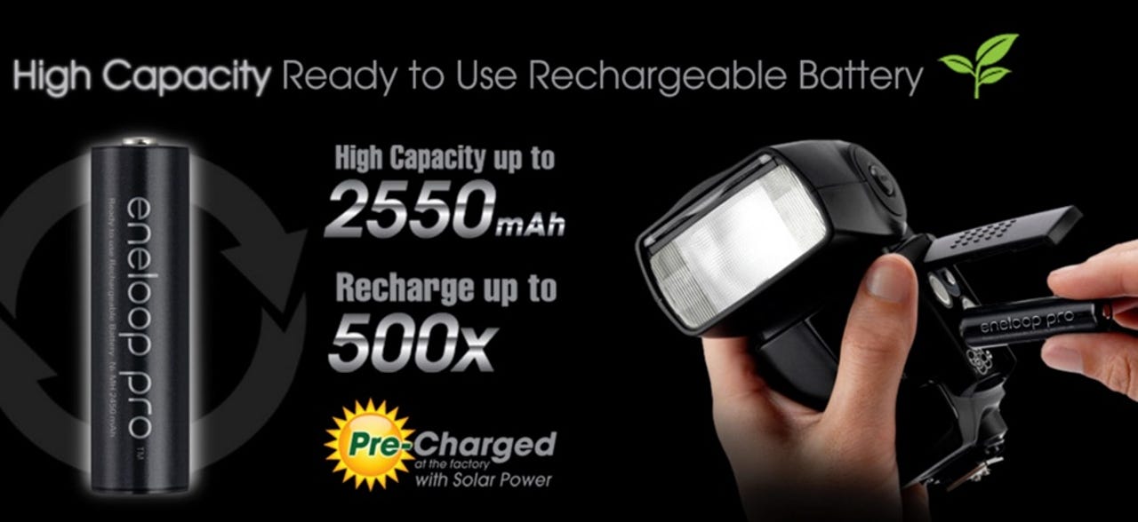 Rechargeable AA batteries