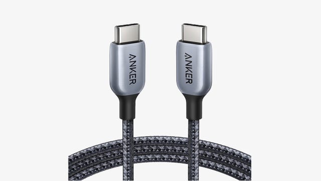 Grey USB-C cables