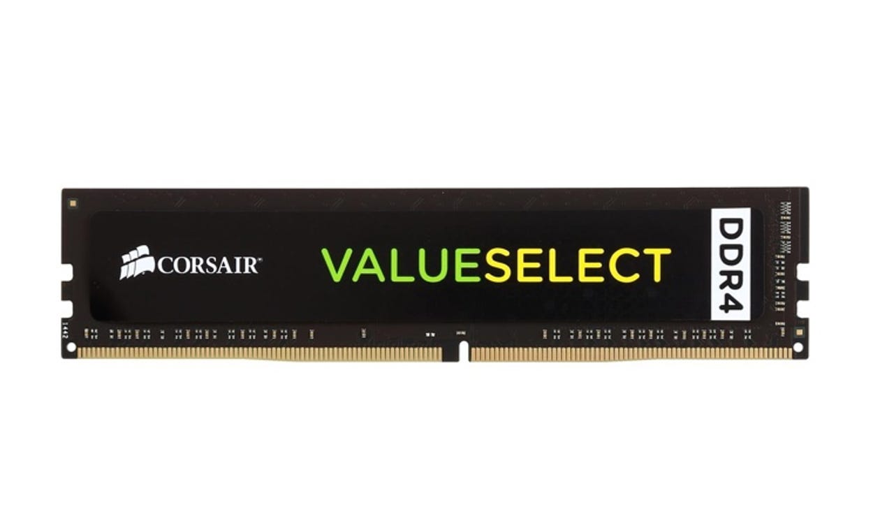 Corsair ValueSelect 4GB 288-Pin DDR4 2133 (PC4 17000) RAM