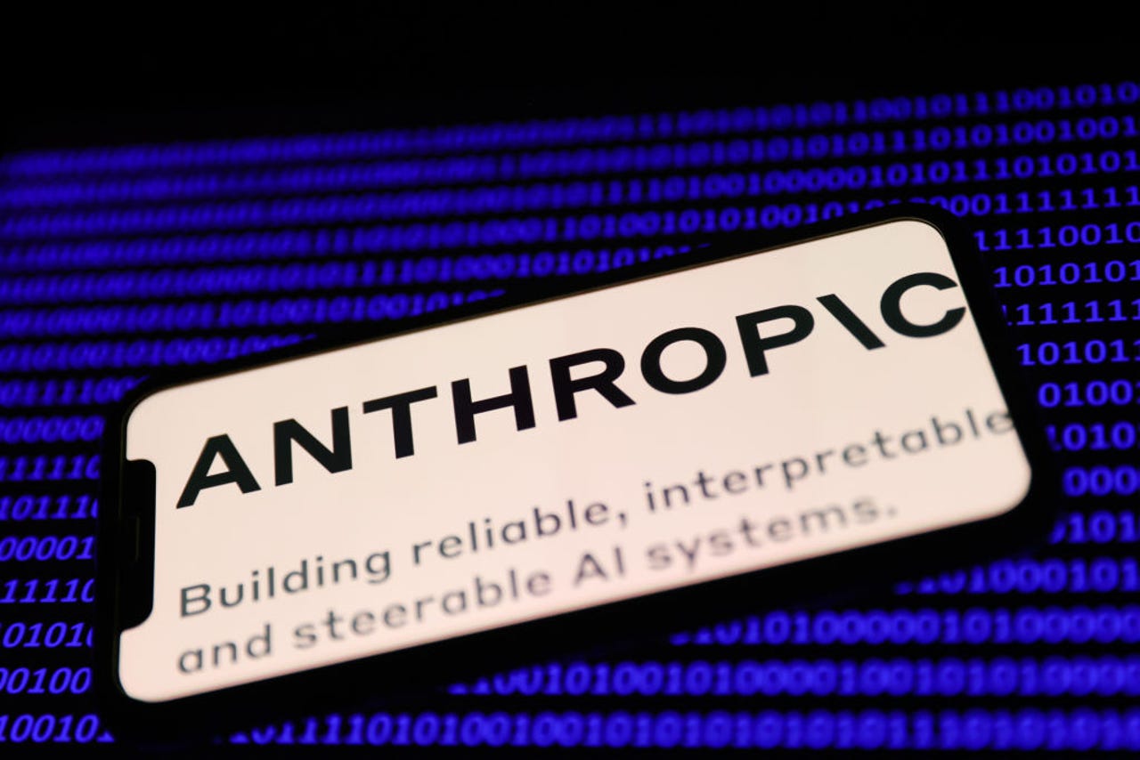 Anthropic on a smartphone