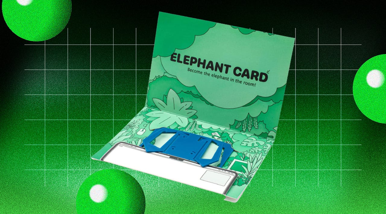 Elephant Card iPhone Mount
