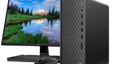 HP Slim S01-pF1046b desktop bundle for $529.99
