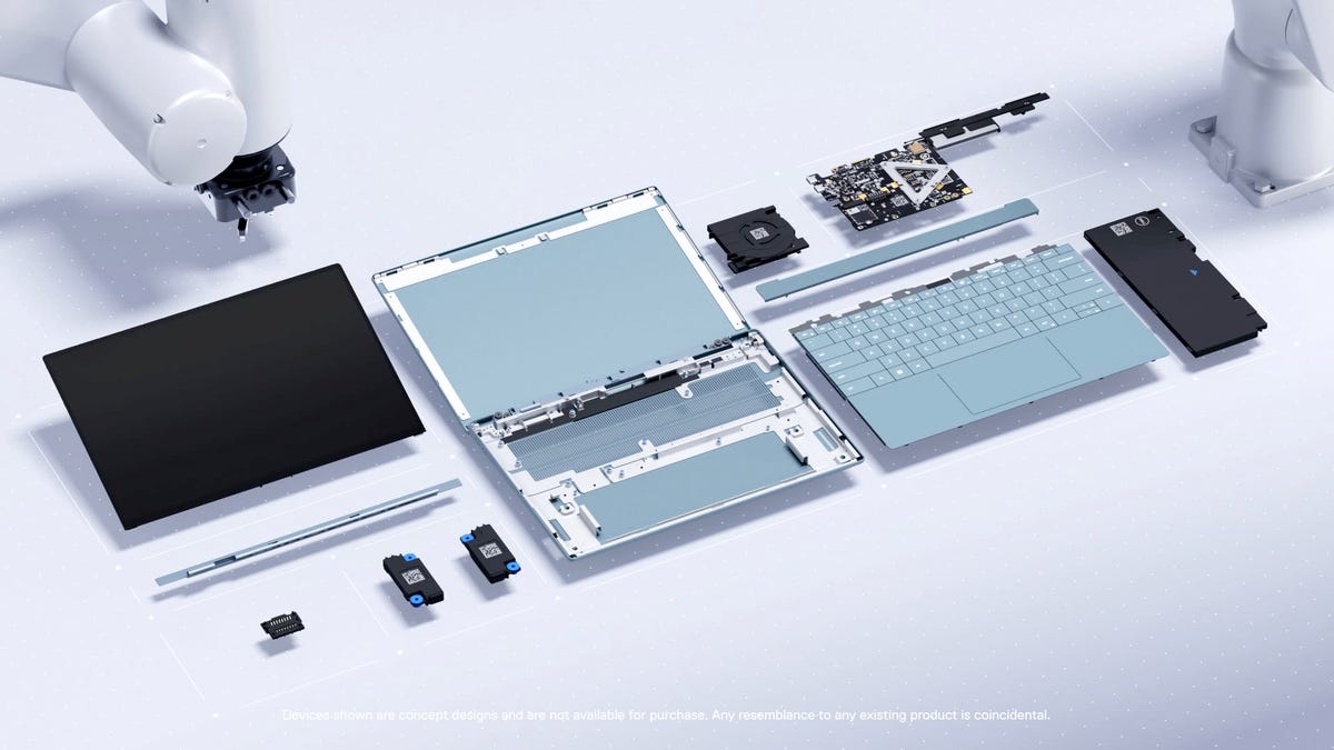 Dell’s Concept Luna laptop comes apart like building blocks. Is it the future?