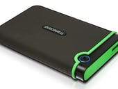 Take it on the road with the Transcend 2TB portable HDD with military grade shock protection