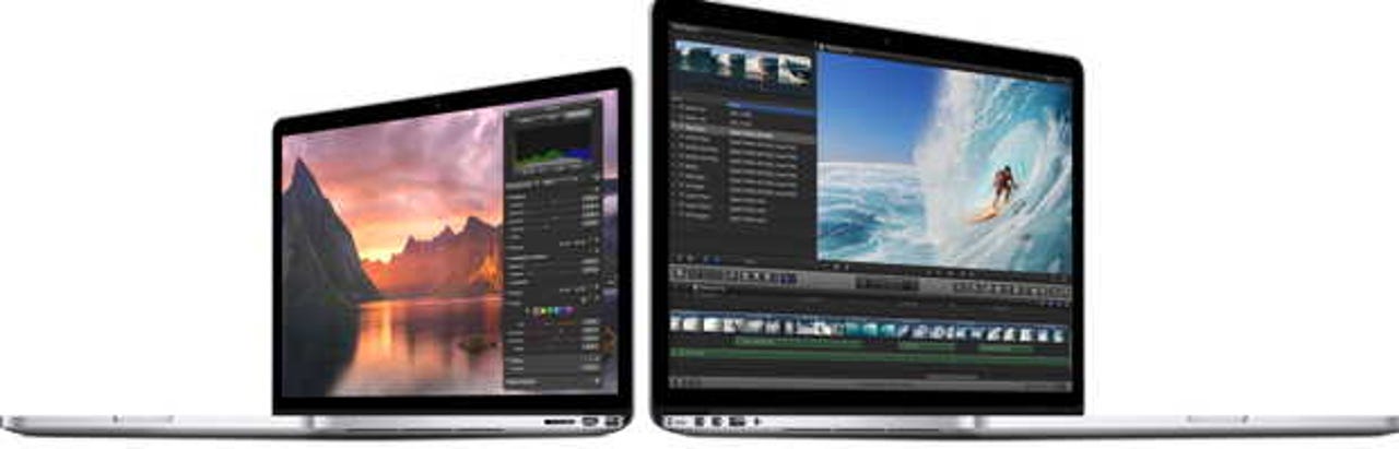Apple's new MacBook Pro lineup.