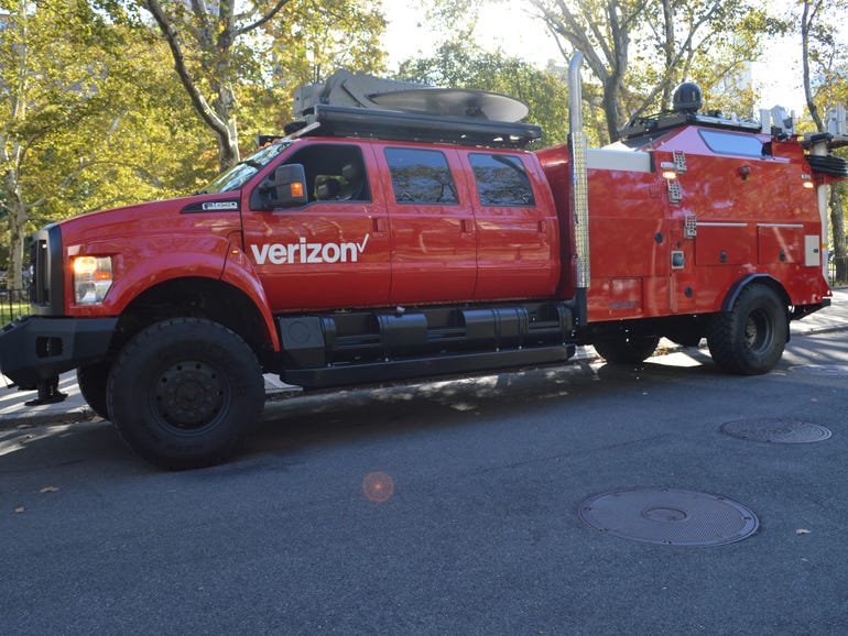 Verizon memperkenalkan kendaraan ‘THOR’ di NYC pada Hari Responden Pertama Nasional