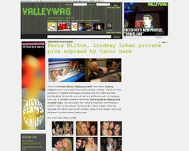 Paris Hilton and Lindsay LohanÂ’s private MySpace photos