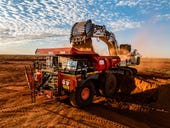 Giant 180-ton robot trucks are mining gold
