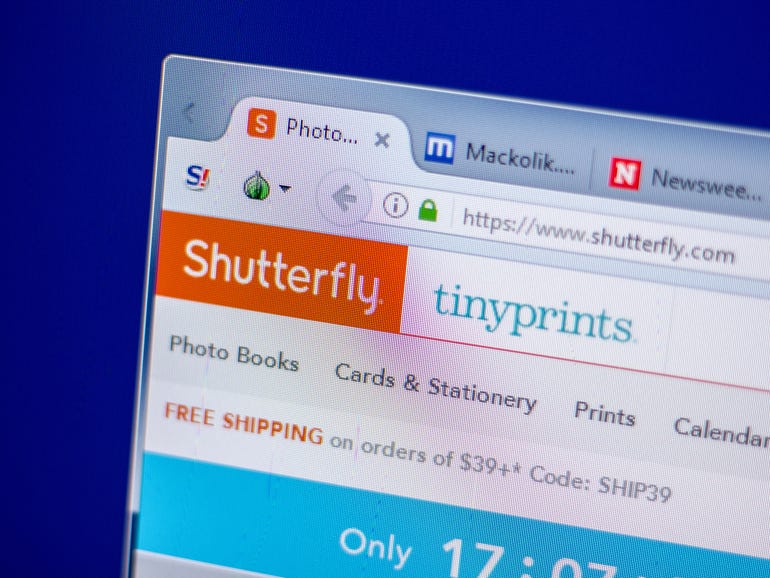 Shutterfly melaporkan insiden ransomware |  ZDNet