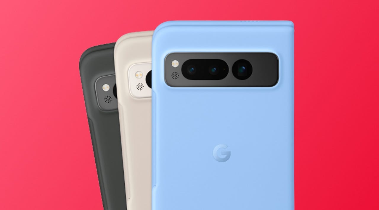 Photo of the Haze, Porcelain, and Sky Google Pixel Fold cases
