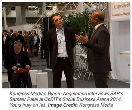 SAP's Sameer Patel at Social Business Arena 2014