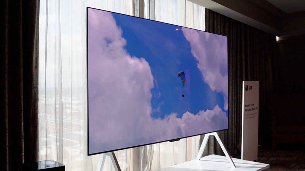 LG unveils a 97-inch M3 OLED TV at CES 2023 | ZDNET