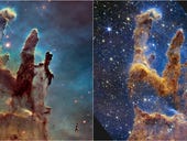 NASA's Webb telescope takes dazzling images of the Pillars of Creation