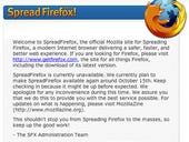 Image: A rerouted Firefox promo