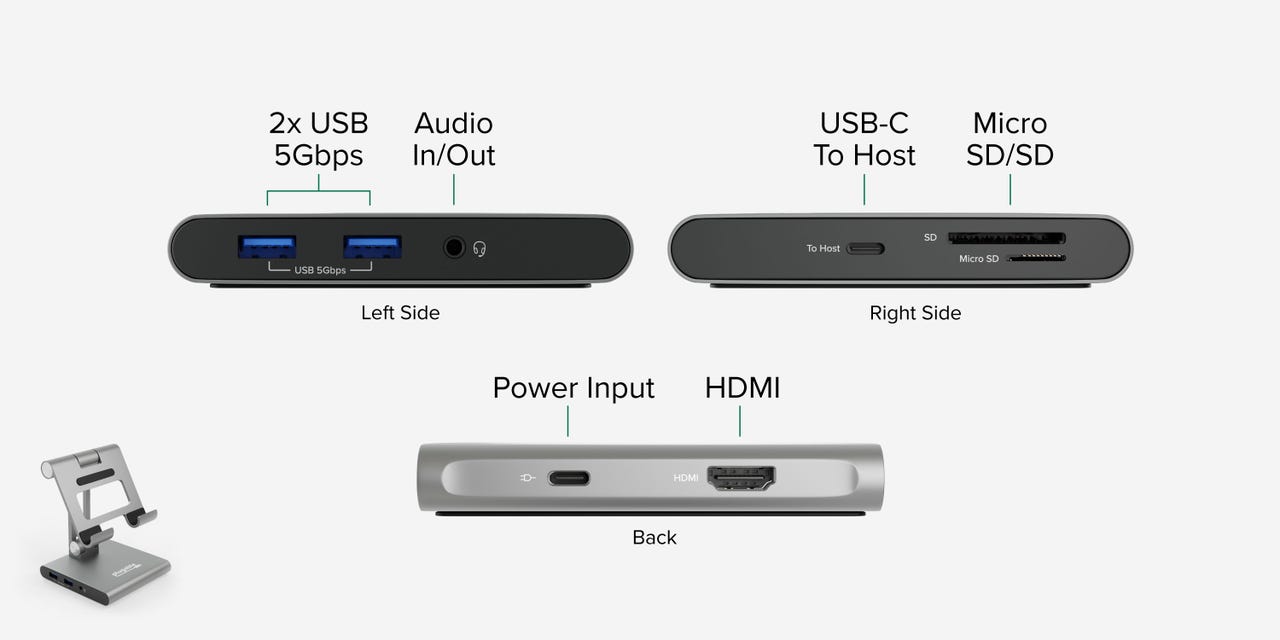 Plugable USB-C Dual HDMI Docking Station, 100W Pass Through Charging –  Plugable Technologies