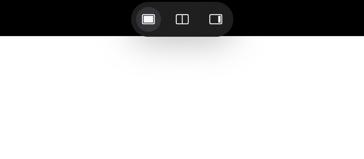 Multitasking options on iPadOS
