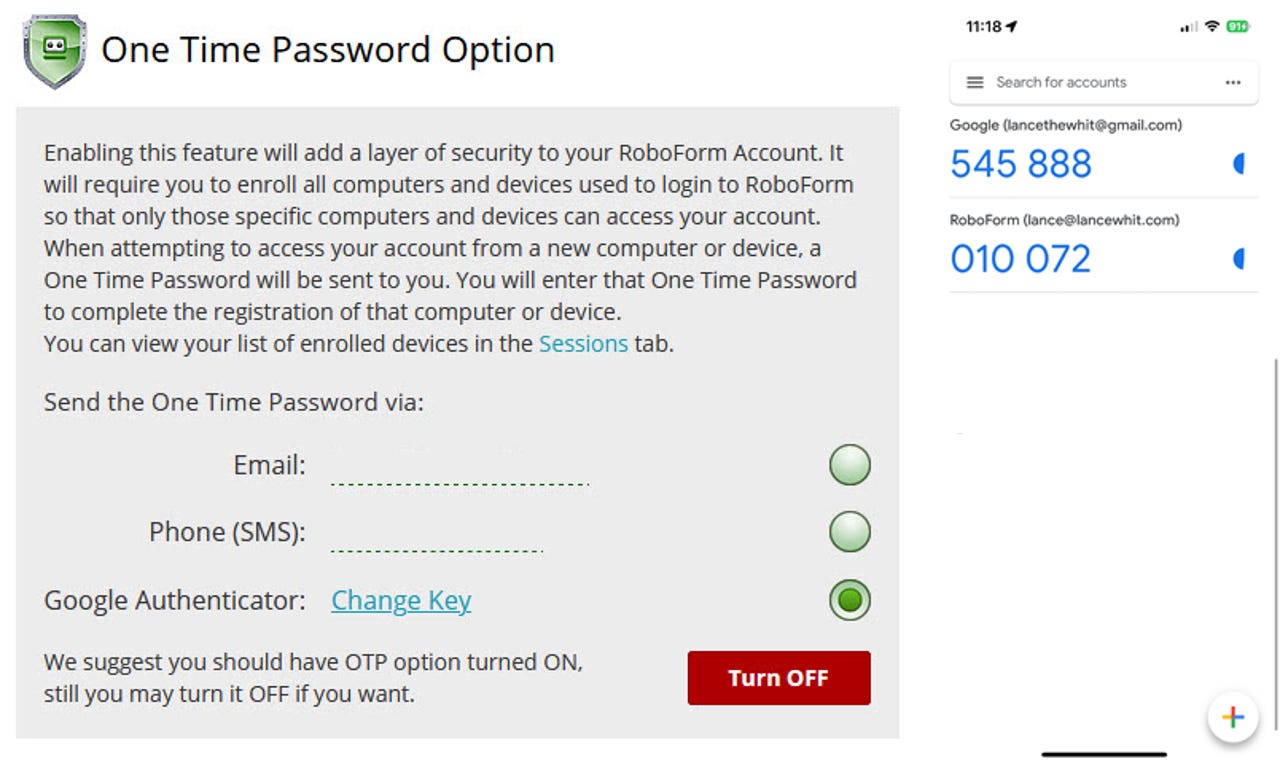 Enable two-factor authentication for your password manager