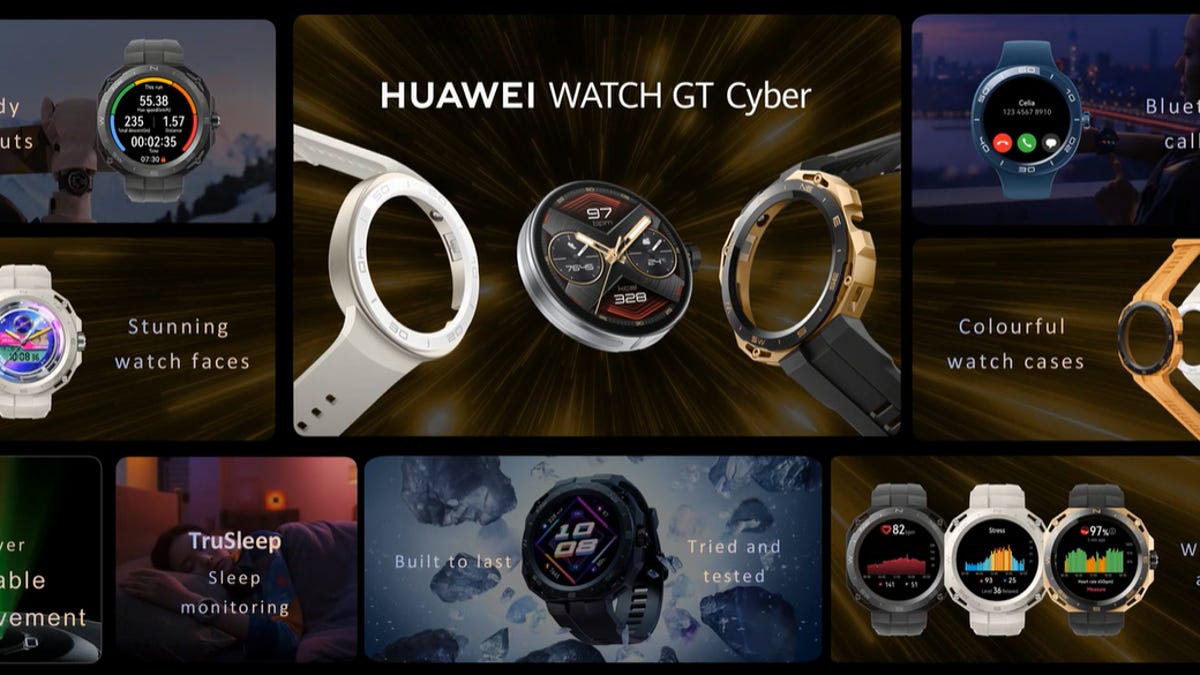 Huawei’s unusual Watch GT Cyber has a detachable ‘movement’