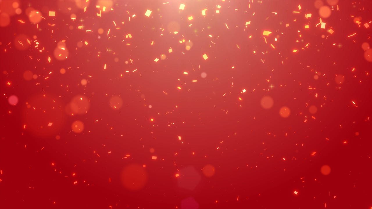 Red festive background