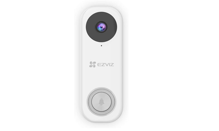 EZVIZ DB1C WI-Fi video doorbell review complex installation but permanent peace of mind with no subscription fees zdnet